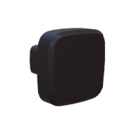 Cham Turnable Door Knob On Rose - Etna 